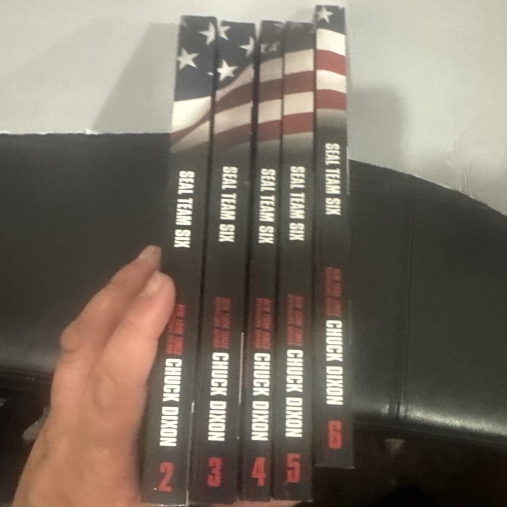 Seal Team Six Books 2 3 4 5 6 Chuck Dixon Paperback Military Novel Lot 5